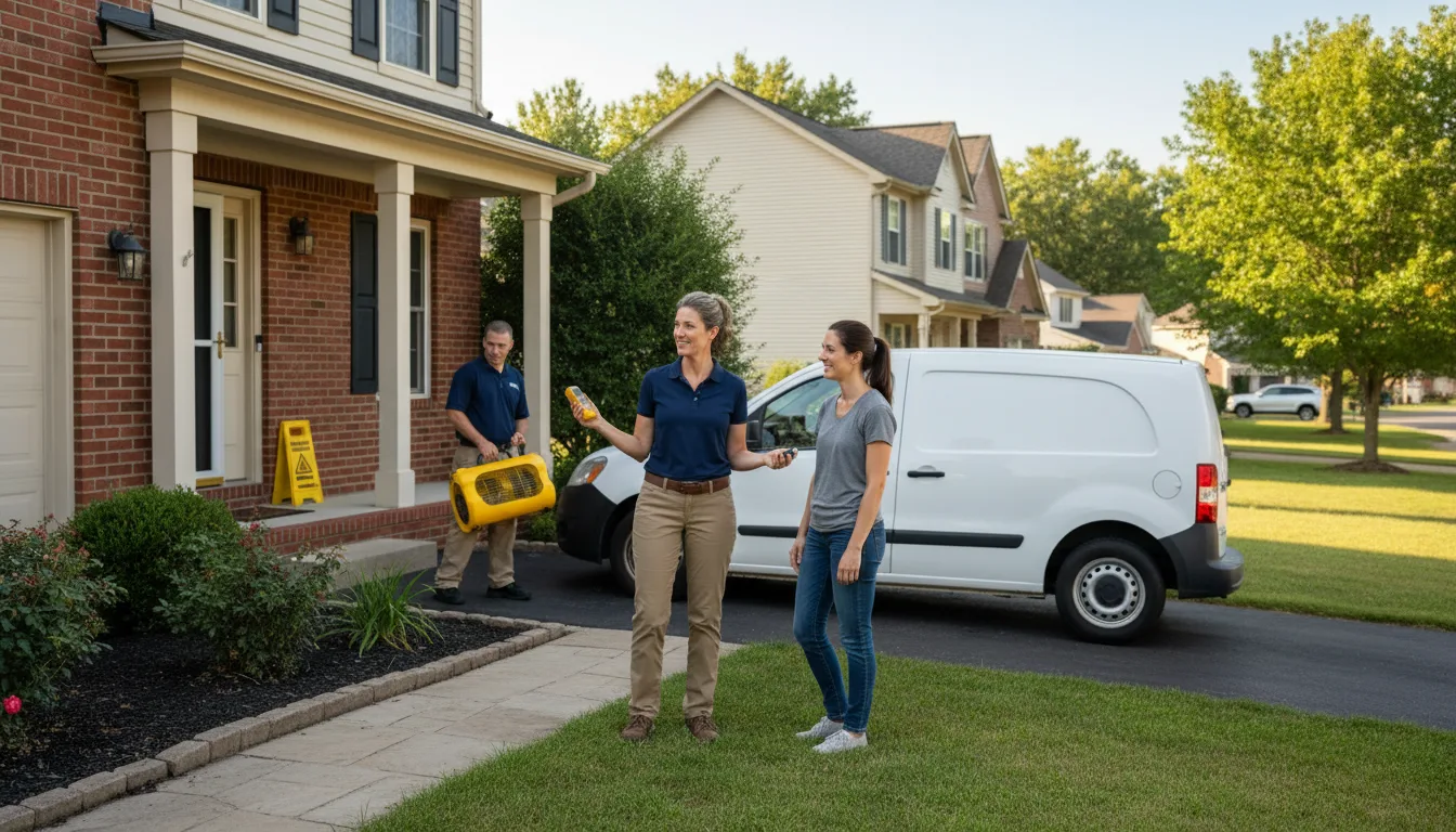 Water restoration image for Emergency Water Damage Restoration in Pangburn, AR